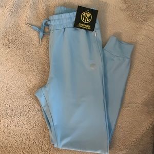 TYC baby blue joggers w/ zip pockets